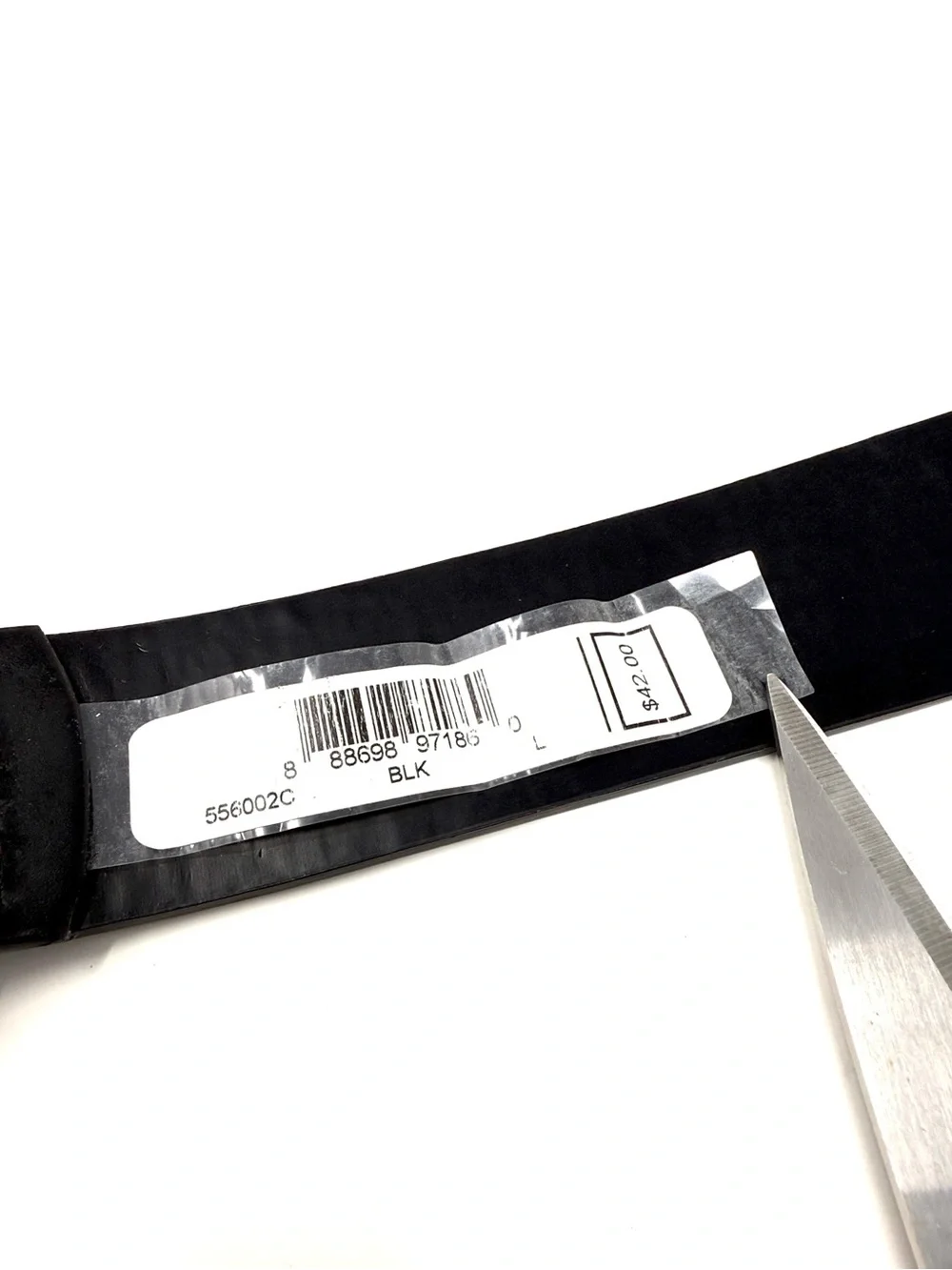 Michael Kors Women’s Black Leather Belt